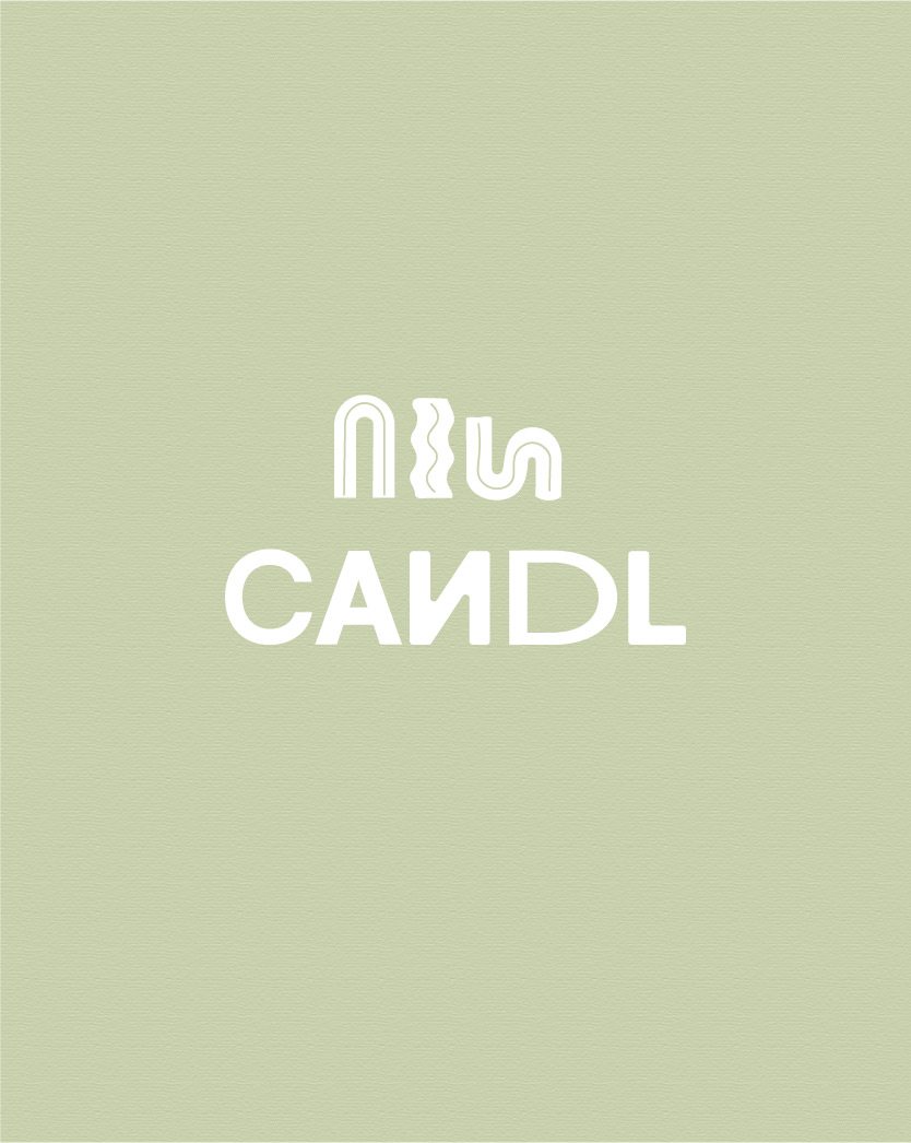 GREEN IMAGE WITH LOGO green image with candl logo in the center